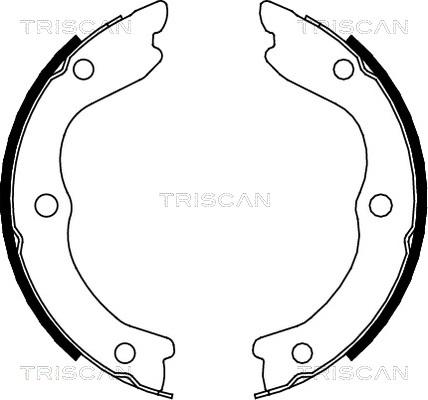 Triscan 8100 14006 - Jarrukenkäsarja, seisontajarru inparts.fi