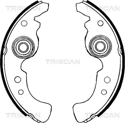 Triscan 8100 15486 - Jarrukenkäsarja inparts.fi