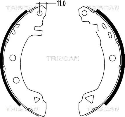 Triscan 8100 15580 - Jarrukenkäsarja inparts.fi