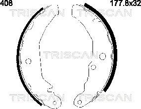 Triscan 8100 16408 - Jarrukenkäsarja inparts.fi