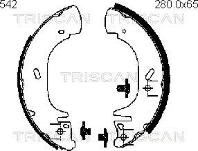 Triscan 8100 16542 - Jarrukenkäsarja inparts.fi