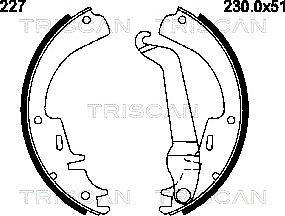 Triscan 8100 16517 - Jarrukenkäsarja inparts.fi