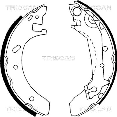 Triscan 8100 16574 - Jarrukenkäsarja inparts.fi