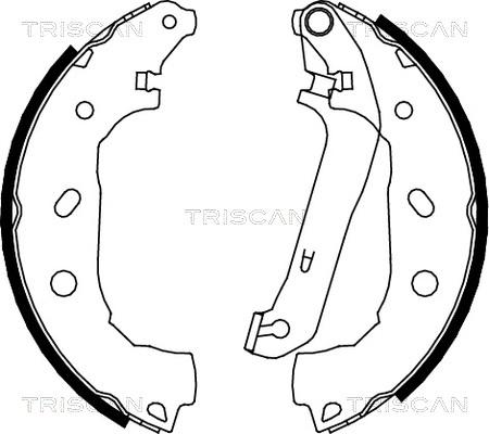 Triscan 8100 16009 - Jarrukenkäsarja inparts.fi