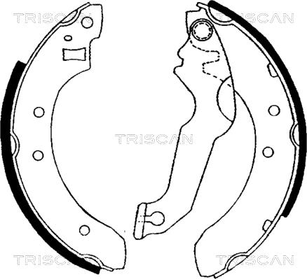 Triscan 8100 16365 - Jarrukenkäsarja inparts.fi