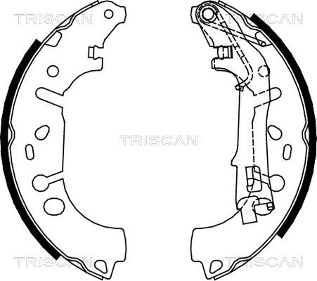 Triscan 8100 10012 - Jarrukenkäsarja inparts.fi