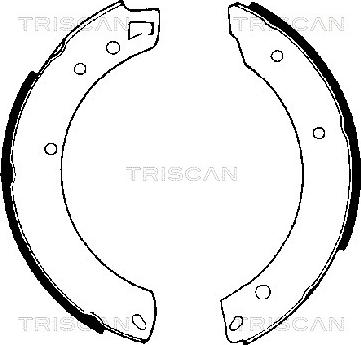 Triscan 8100 10034 - Jarrukenkäsarja, seisontajarru inparts.fi