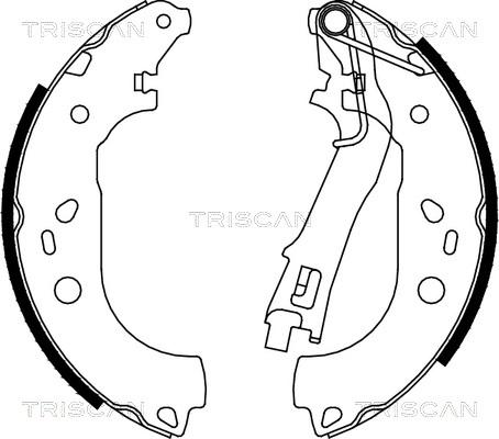 Triscan 8100 10028 - Jarrukenkäsarja inparts.fi