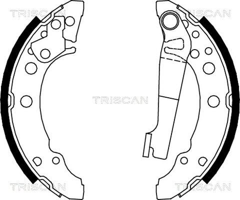 Triscan 8100 10340 - Jarrukenkäsarja inparts.fi