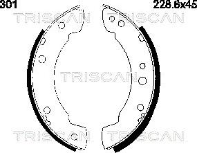 Triscan 8100 10301 - Jarrukenkäsarja inparts.fi