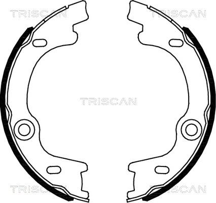 Triscan 8100 18010 - Jarrukenkäsarja, seisontajarru inparts.fi