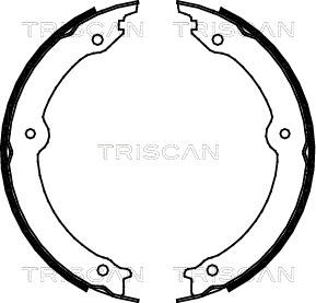 Triscan 8100 13046 - Jarrukenkäsarja, seisontajarru inparts.fi