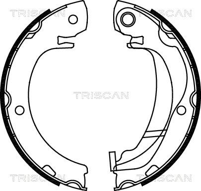 Triscan 8100 13047 - Jarrukenkäsarja, seisontajarru inparts.fi