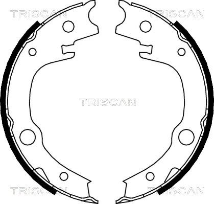 Triscan 8100 13039 - Jarrukenkäsarja, seisontajarru inparts.fi