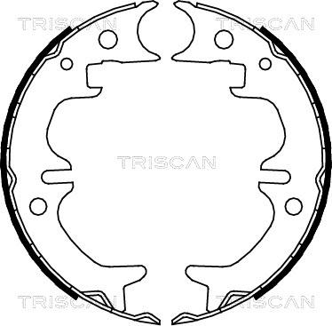 Triscan 8100 13030 - Jarrukenkäsarja, seisontajarru inparts.fi