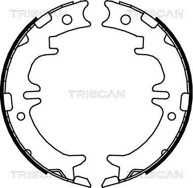 Triscan 8100 13033 - Jarrukenkäsarja, seisontajarru inparts.fi