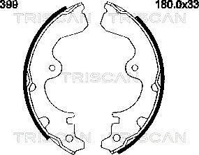 Triscan 8100 13399 - Jarrukenkäsarja inparts.fi