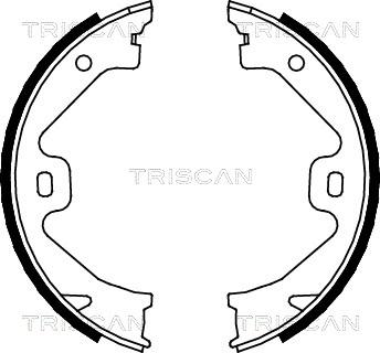 Triscan 8100 17011 - Jarrukenkäsarja, seisontajarru inparts.fi