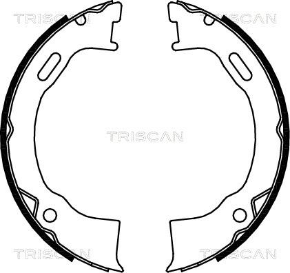 Triscan 8100 80006 - Jarrukenkäsarja, seisontajarru inparts.fi