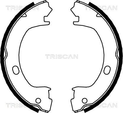 Triscan 8100 80003 - Jarrukenkäsarja, seisontajarru inparts.fi