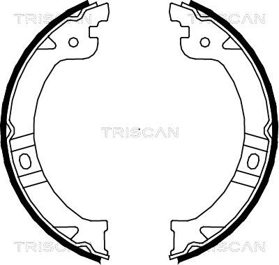 Triscan 8100 80015 - Jarrukenkäsarja, seisontajarru inparts.fi