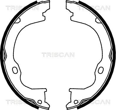 Triscan 8100 80011 - Jarrukenkäsarja, seisontajarru inparts.fi