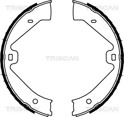 Triscan 8100 29002 - Jarrukenkäsarja, seisontajarru inparts.fi