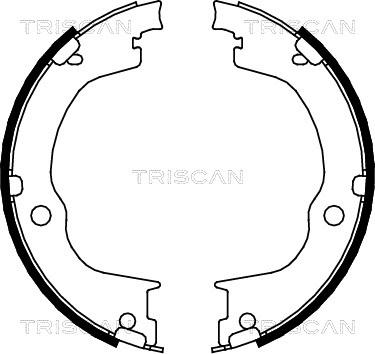 Triscan 8100 24003 - Jarrukenkäsarja, seisontajarru inparts.fi