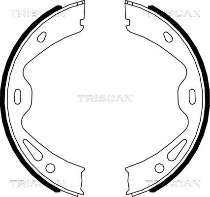 Triscan 8100 20005 - Jarrukenkäsarja, seisontajarru inparts.fi