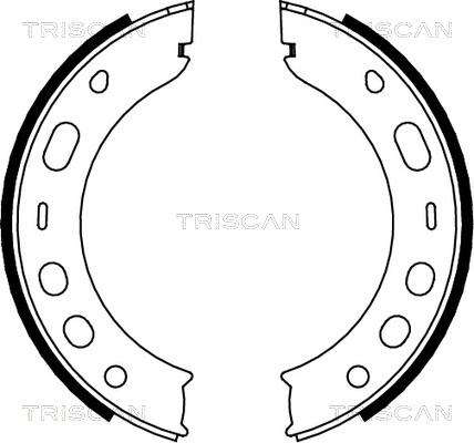 Triscan 8100 20001 - Jarrukenkäsarja, seisontajarru inparts.fi