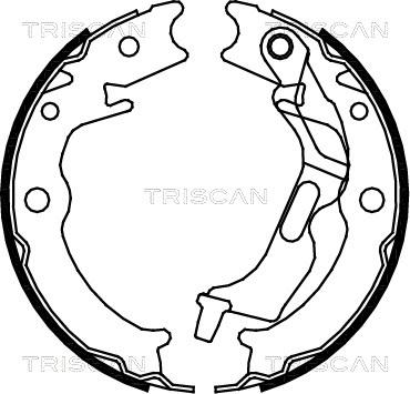 Triscan 8100 21001 - Jarrukenkäsarja inparts.fi