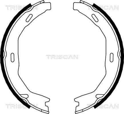 Triscan 8100 23029 - Jarrukenkäsarja, seisontajarru inparts.fi