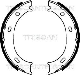 Triscan 8100 23024 - Jarrukenkäsarja, seisontajarru inparts.fi