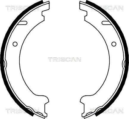 Triscan 8100 27506 - Jarrukenkäsarja, seisontajarru inparts.fi