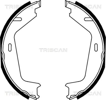 Triscan 8100 27579 - Jarrukenkäsarja, seisontajarru inparts.fi