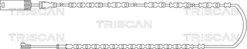 Triscan 8115 11046 - Kulumisenilmaisin, jarrupala inparts.fi