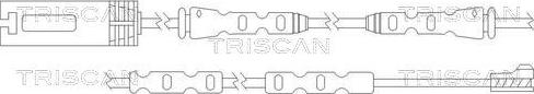 Triscan 8115 11062 - Kulumisenilmaisin, jarrupala inparts.fi