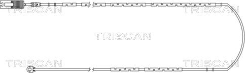 Triscan 8115 11018 - Kulumisenilmaisin, jarrupala inparts.fi