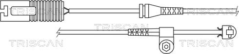 Triscan 8115 11013 - Kulumisenilmaisin, jarrupala inparts.fi