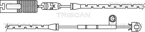 Triscan 8115 11017 - Kulumisenilmaisin, jarrupala inparts.fi