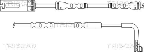 Triscan 8115 11039 - Kulumisenilmaisin, jarrupala inparts.fi