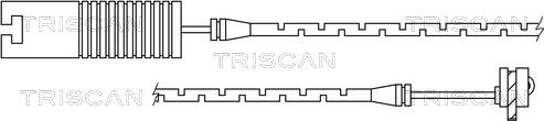 Triscan 8115 11025 - Kulumisenilmaisin, jarrupala inparts.fi