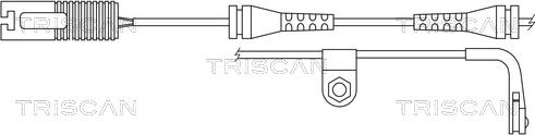 Triscan 8115 11022 - Kulumisenilmaisin, jarrupala inparts.fi