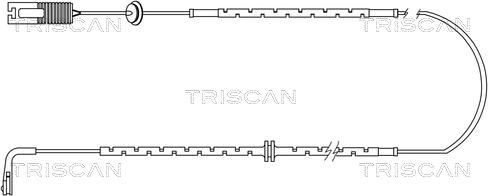 Triscan 8115 17002 - Kulumisenilmaisin, jarrupala inparts.fi