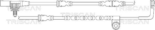 Triscan 8115 17016 - Kulumisenilmaisin, jarrupala inparts.fi