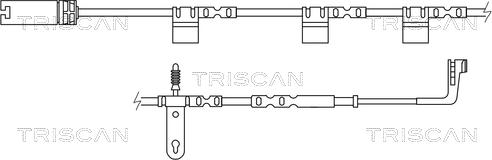 Triscan 8115 17013 - Kulumisenilmaisin, jarrupala inparts.fi