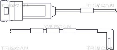 Triscan 8115 24006 - Kulumisenilmaisin, jarrupala inparts.fi