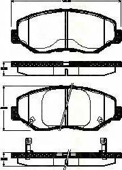 Triscan 8110 40009 - Jarrupala, levyjarru inparts.fi