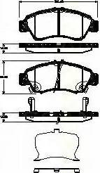 Triscan 8110 40011 - Jarrupala, levyjarru inparts.fi