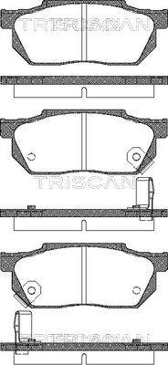 Triscan 8110 40884 - Jarrupala, levyjarru inparts.fi